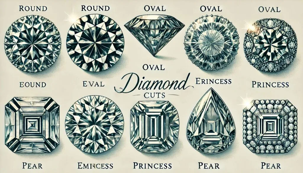 Populaire Slijpvormen Ronde, Ovale, Smaragd, Princess Cut en Meer
