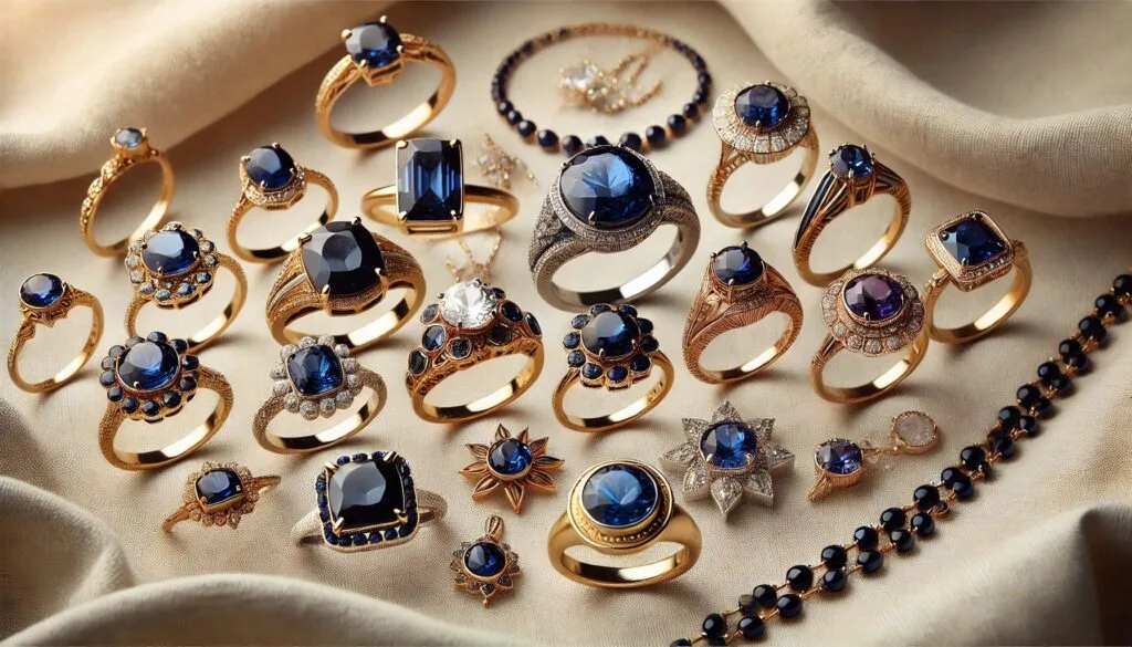 Saffier sieraden stijlen