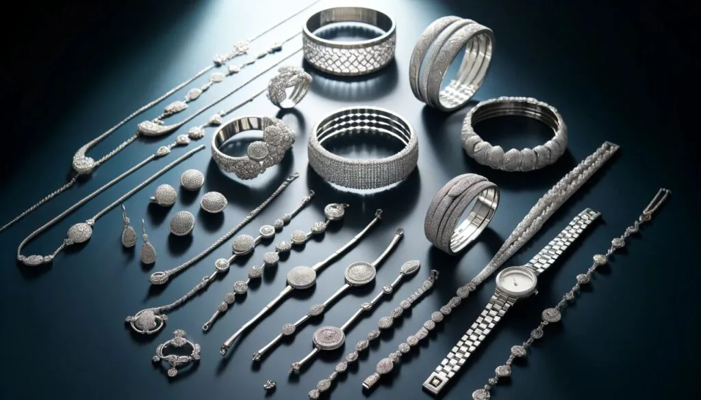 Platina sieraden stijlen