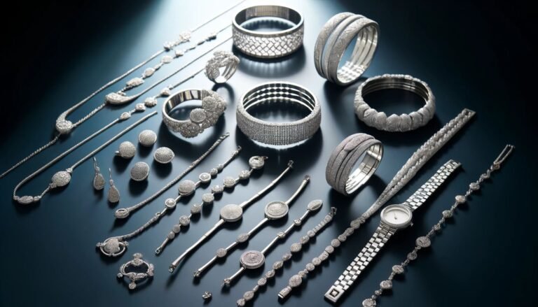 Platina sieraden stijlen