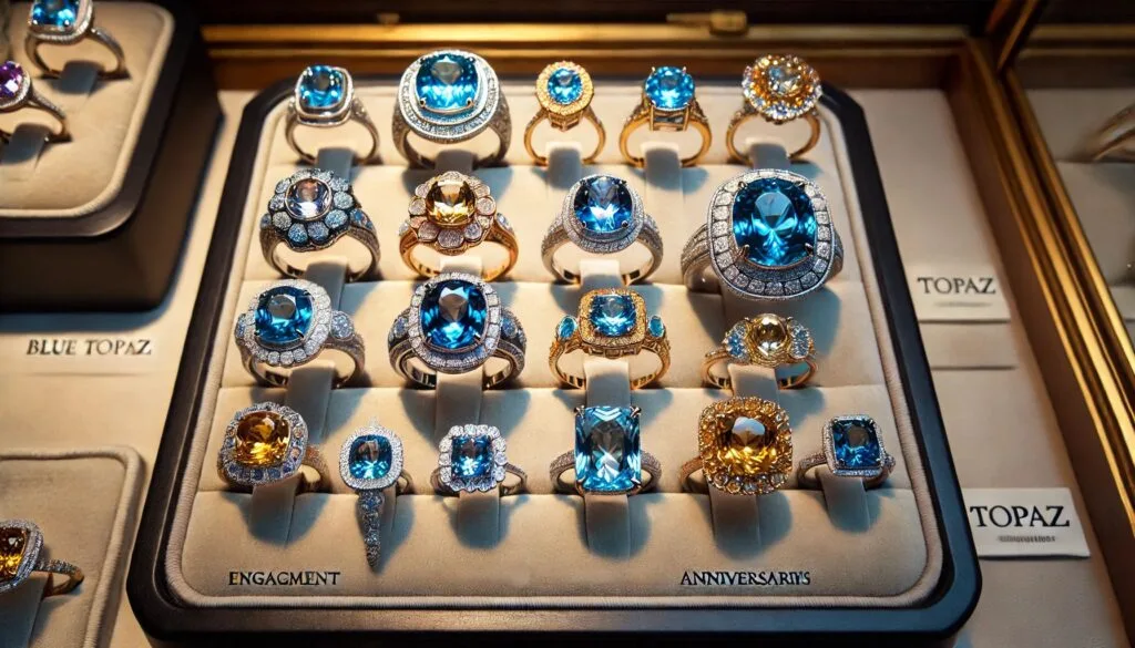 Topaas ringen