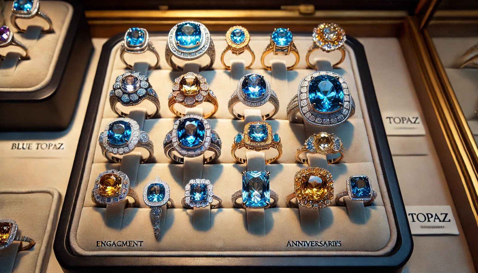 Topaas ringen