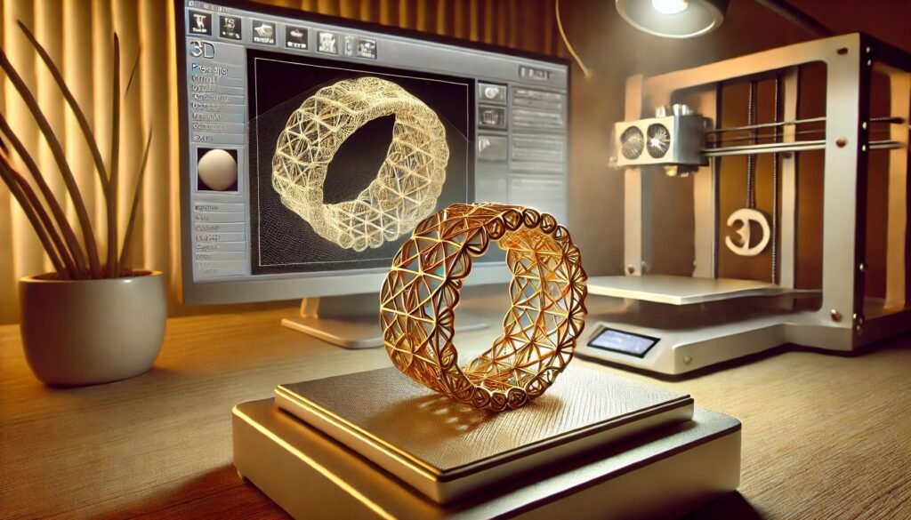 Nieuwe Technologieën in Goud Juwelen 3D-Printtechnologie in Sieradenontwerp