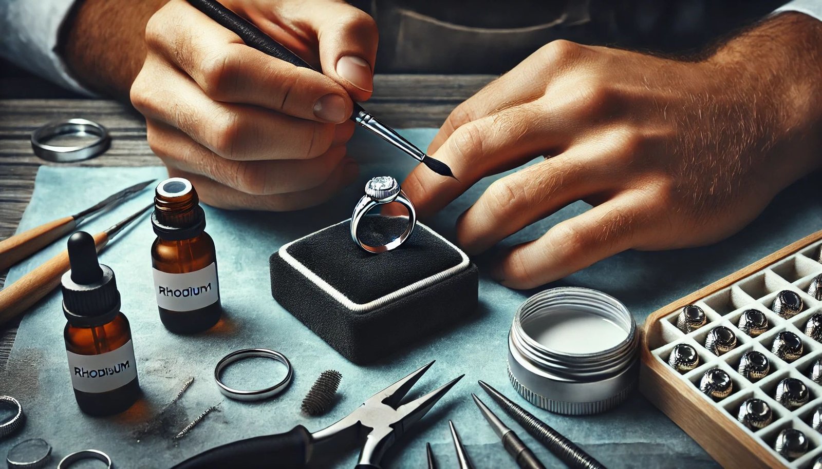 Rhodium coating