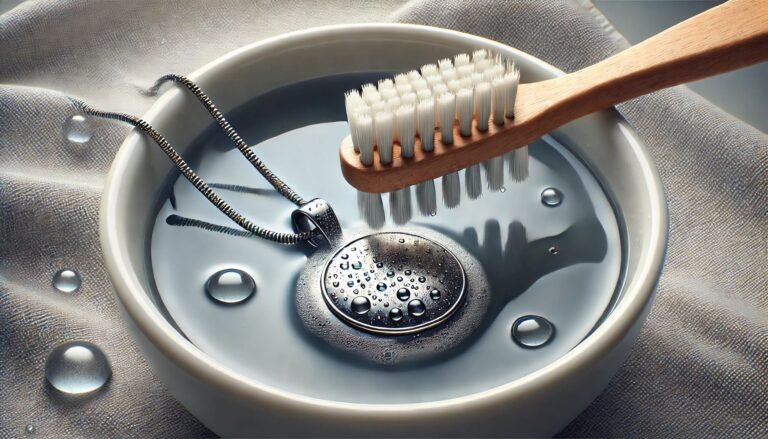 Ruthenium Juwelen Schoonmaken