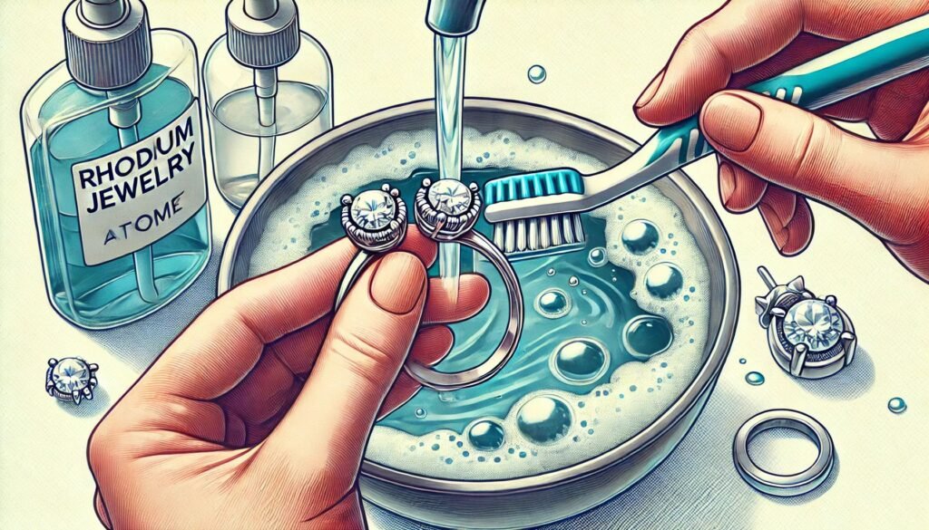 rhodium juwelen reinigen
